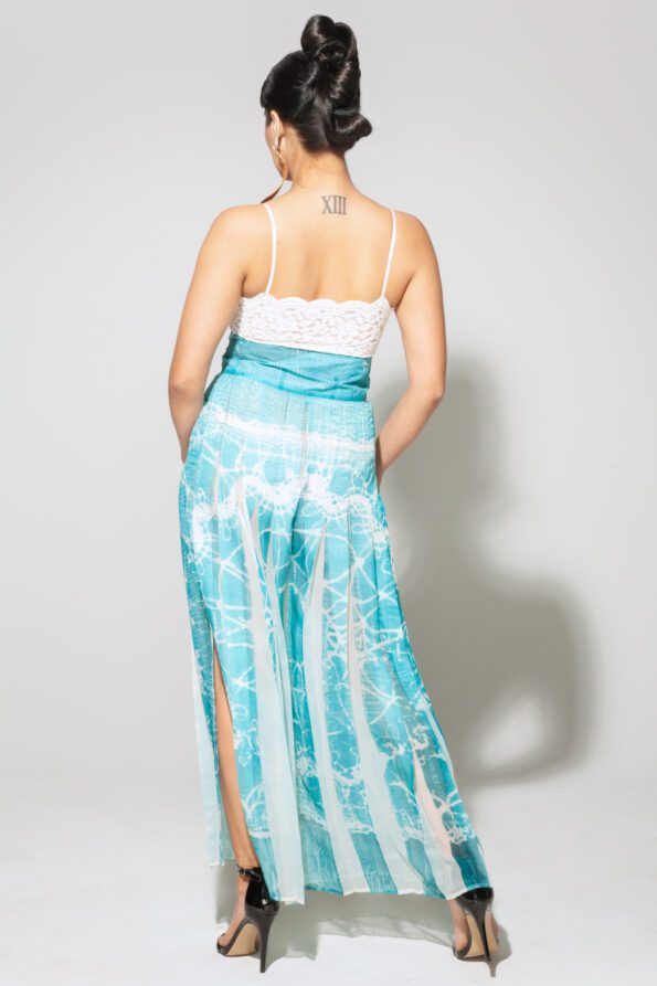 Bobbin Lace Piano Pant back
