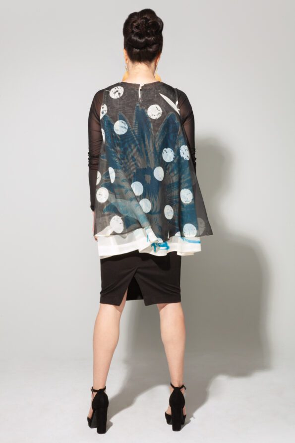 Lotus Dress jade back