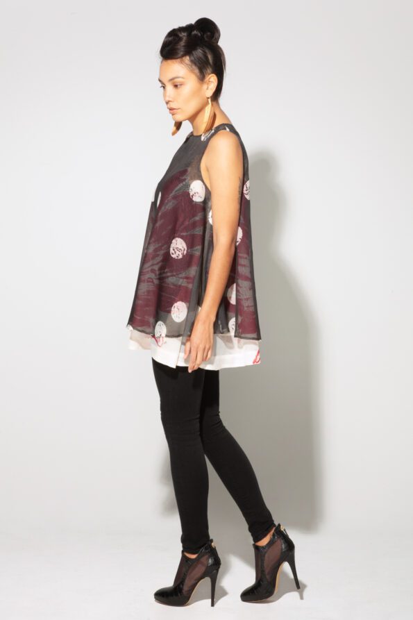 Lotus dress hopscotch left
