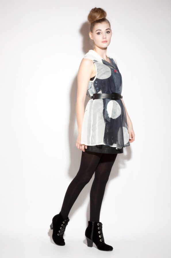 Tree Smock belted side