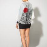 Tree kimono jade front